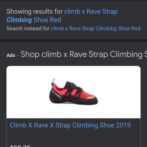 Climb X Climbing Shoes